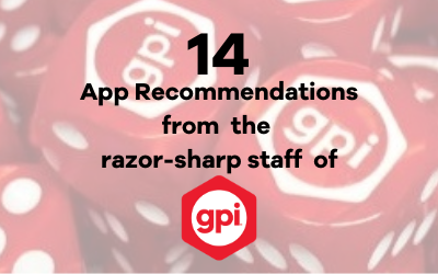 14 App Recommendations from GPI’s 14 Staff Members