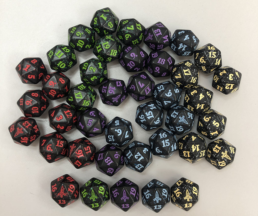 pile of urea dice
