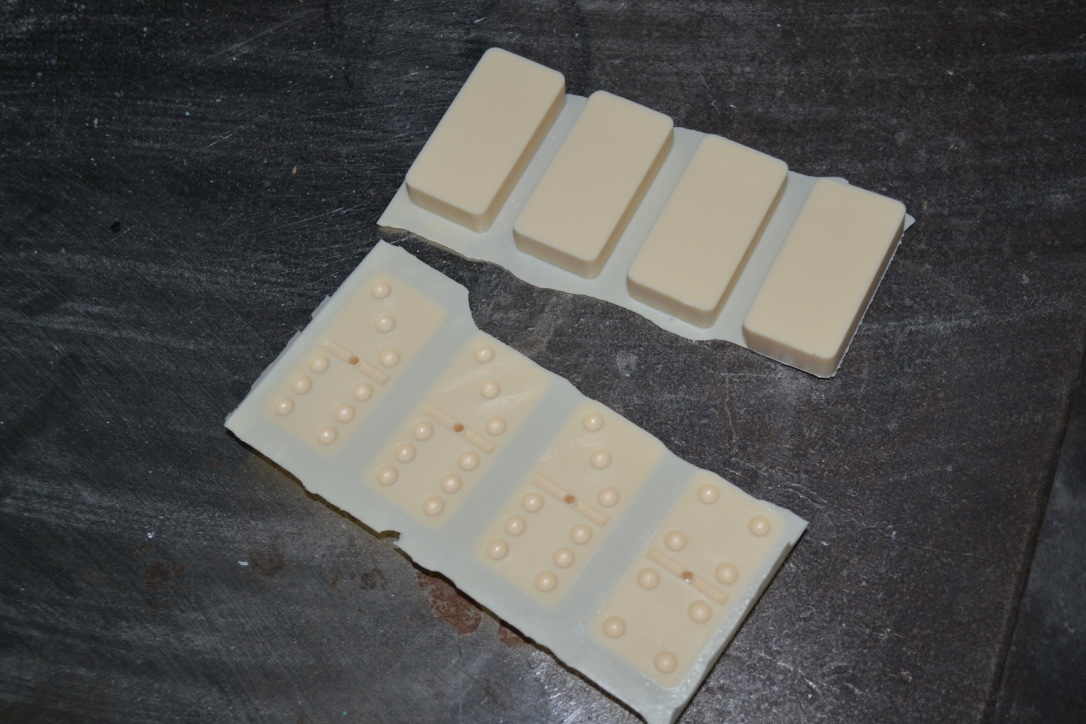 Compression molded pieces 